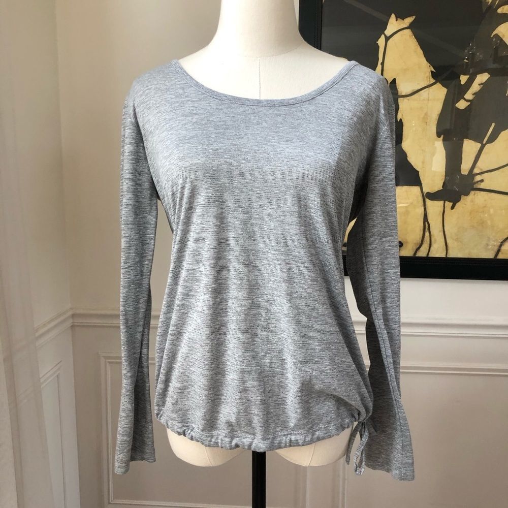 Columbia Kickin It Top Drawcord Hem Grey M